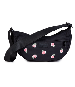 Just A Rose Embroidery Black